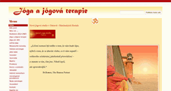 Desktop Screenshot of jogovaterapie.com